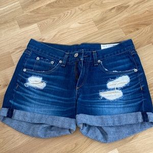 Rag and bone denim shorts